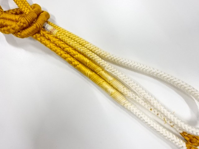 未使用品　正絹　手組帯締め